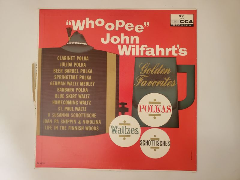 John Wilfahrt Whoopee John Wilfahrt's Golden Favorites vinyl record